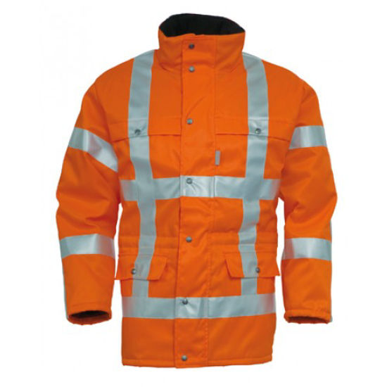 Afbeelding van PARKA HAVEP ORANJE FLUOR RWS MT L
