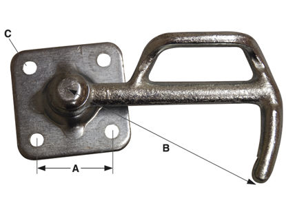 Afbeelding van BEUGELSLUITING VERZ NR1 70X70L
