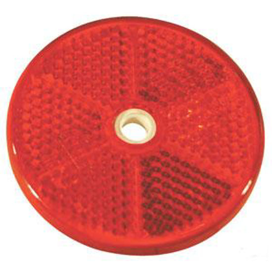 Afbeelding van REFLEKTOR HELLA  ROND ROOD 60 MM