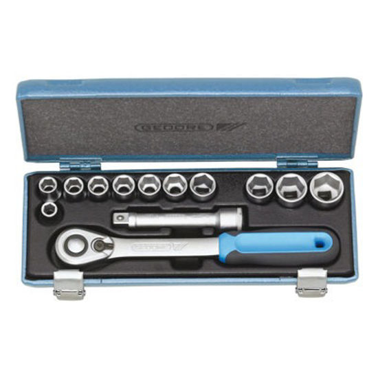 Afbeelding van DOPSLEUTELSET GEDORE 19 KMU-20 13-DLG