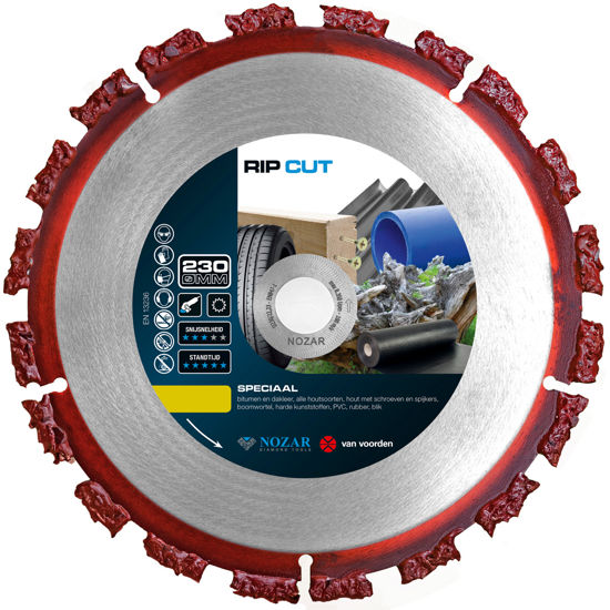 Afbeelding van WIDIAZAAGBLAD NOZAR RIP CUT 230MM