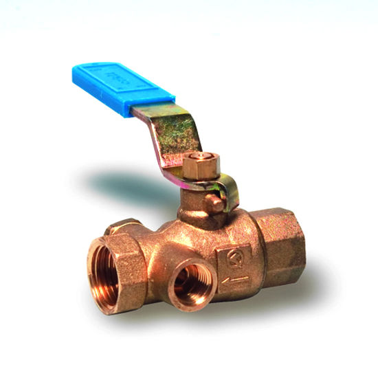 Afbeelding van KOGELSTOPKRAAN MESSING AFTAPGELEGH 3/4"