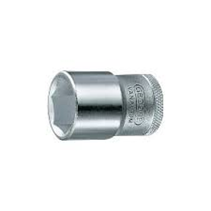 Afbeelding van DOPSLEUTEL ZESKANT GEDORE 1/2" 19  17 MM