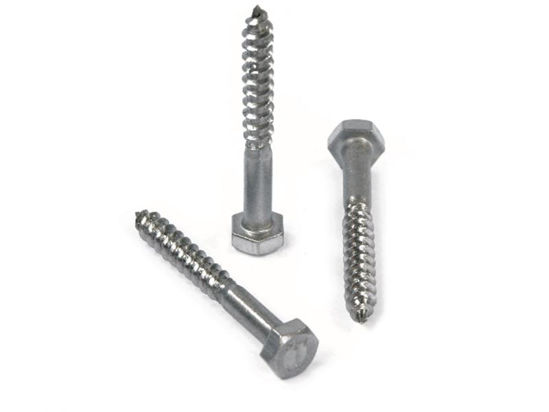 Afbeelding van HOUTDRAADBOUT DIN571 RVS 6X40