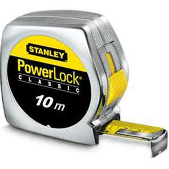 Afbeelding van ROLBANDMAAT STANLEY  POWERLOCK 10 MT