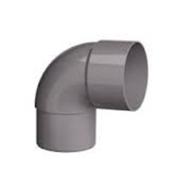 Afbeelding van PVC R.W.A. BOCHT 87° 80 MM VERJONGING