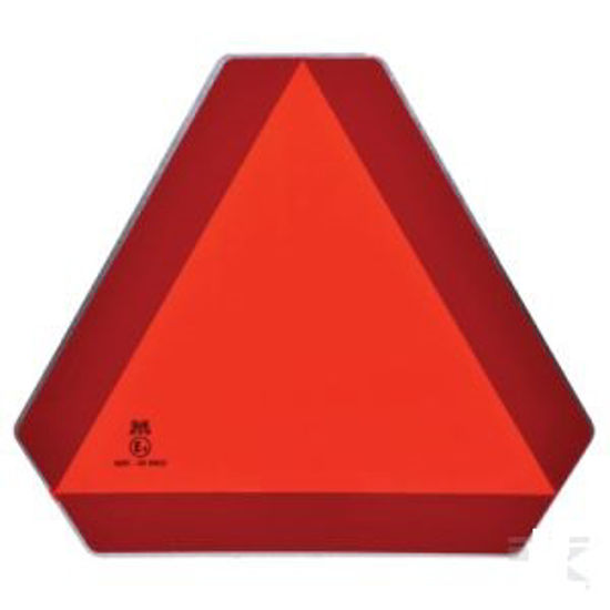 Afbeelding van STICKER LANGZAAM RIJDEND VERKEER