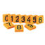 Afbeelding van KOKERNUMMER GEEL NR. 0 10 ST