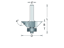 Afbeelding van KANTENFREES HM 105-8