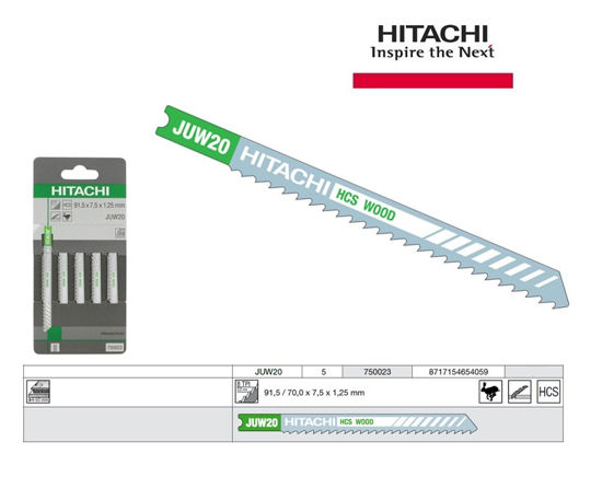 Afbeelding van DECOUPEERZAAGBLAD HIKOKI 750021