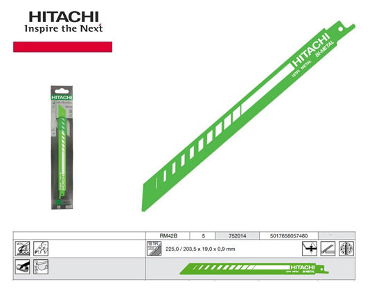 Afbeelding van RECIPROZAAGBLAD HIKOKI RM42B 5ST