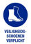 Afbeelding van BORD "VEILIGHEIDSSCHOENEN VERPLICHT"