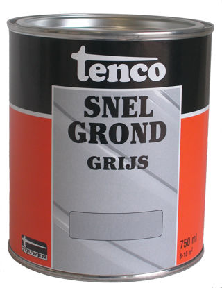 Afbeelding van GRONDVERF TENC SNELDROGEND GRIJS 0.75 LT