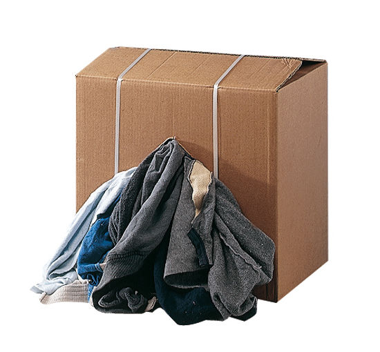 Afbeelding van POETSLAPPEN TRICOT BONT 10 KG