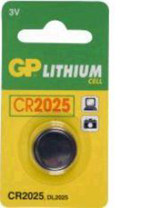 Afbeelding van BATTERIJ GP LITHIUMCELL  CR2025 3 V