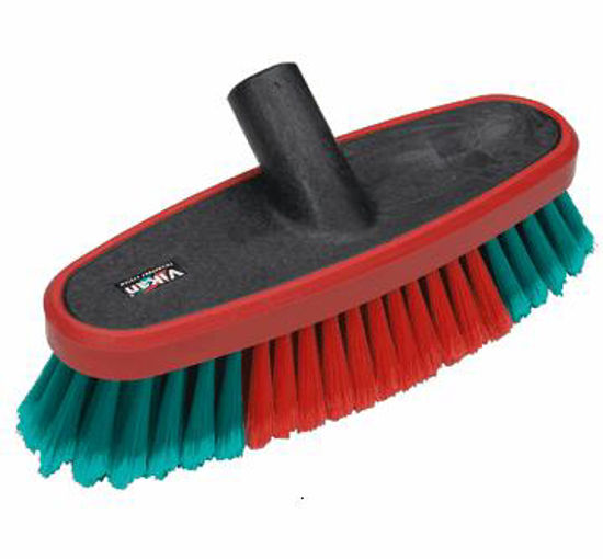 Afbeelding van AUTOWASBORSTEL VIKAN OVAAL