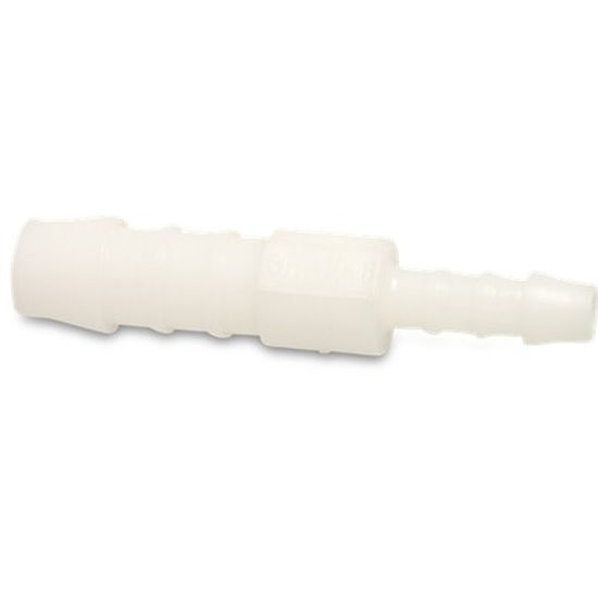 Afbeelding van VERBINDINGSPIJPJE NYLON WIT 16BAR 10X8MM