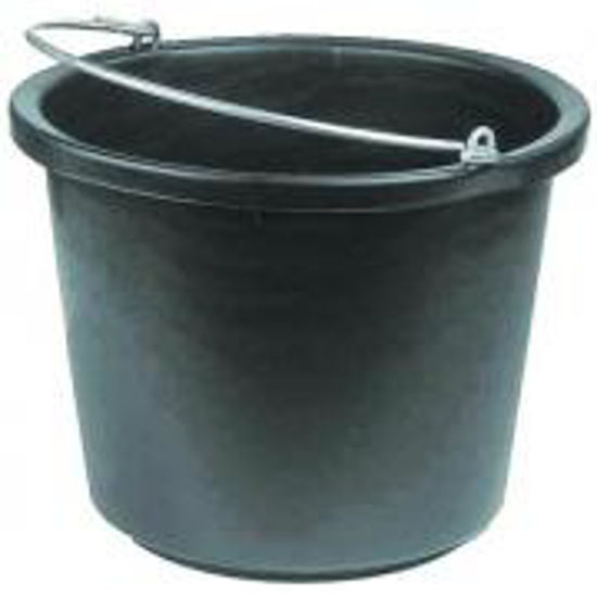 Afbeelding van EMMER ZWART HOGE RAND 12 LT