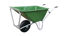 Afbeelding van KRUIWAGEN BUDGET PE-GROEN 1- WIEL 160 LT