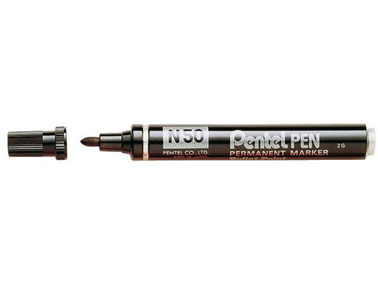 Afbeelding van MERKSTIFT PENTEL N50 ZWART