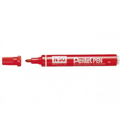 Afbeelding van MERKSTIFT PENTEL N50 ROOD