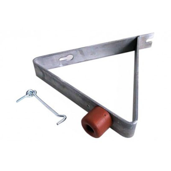 Afbeelding van DEUROPVANGBEUGEL RECHT 74463