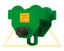 Afbeelding van DUWLOOPKAT DELTA GREEN 1.0 T