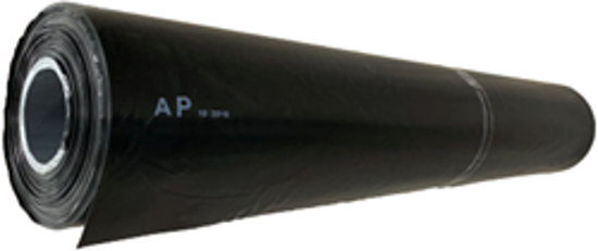 Afbeelding van KANTFOLIE ZWART A-KWALITEIT 2X100 MT