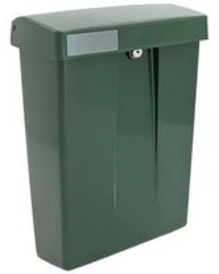Afbeelding van BRIEVENBUS KUNSTSTOF SUMMUS GROEN