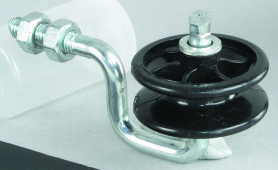 Afbeelding van HOEKISOLATOR(ROL) SCHROEFDRAAD M8 (6ST)