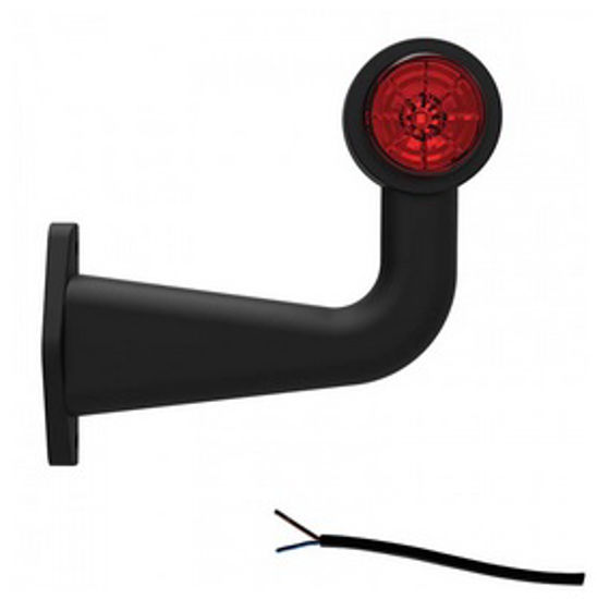 Afbeelding van BREEDTELAMP LED RECHTS HAAKS