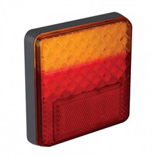 Afbeelding van ACHTERLICHTSET LED 12V VIERKANT