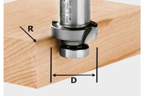 Afbeelding van AFRONDFREES FESTOOL HWR2OFK