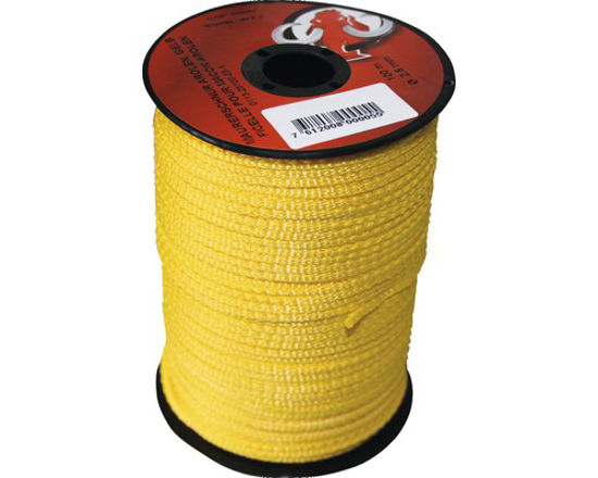 Afbeelding van METSELDRAAD GEVLOCHTEN GEEL 2MM 200M