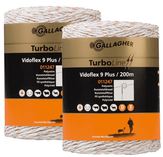 Afbeelding van SCHRIKDRAAD GALLAGHER  DUOPAK 2X400M