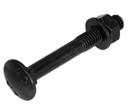 Afbeelding van SLOTBOUT ZWART DIN603 8X50