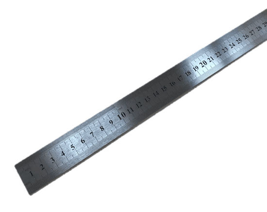 Afbeelding van LINIAAL RVS 300X30X1MM