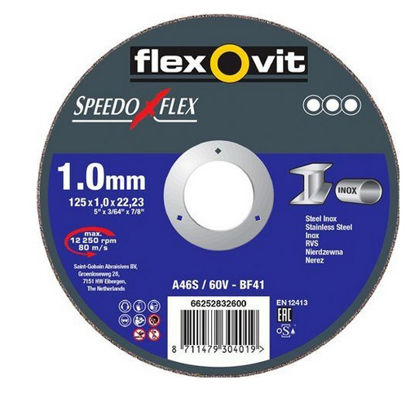 Afbeelding van SLIJPSCHIJF SPEEDOFLEX INOX 115X1 MM