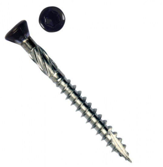 Afbeelding van POTDEKSELSCHROEF RVS ZWART 5X50 200ST