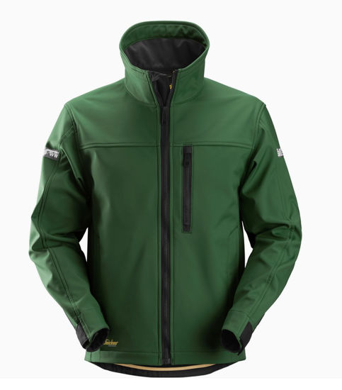 Afbeelding van SOFTSHELL JAS SNICKERS 1200 GROEN XL