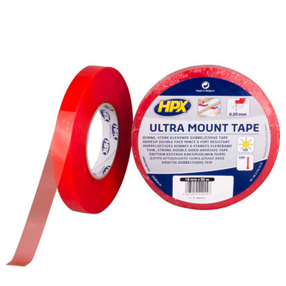 Afbeelding van DUBBELZIJDIG TAPE ULTRA MOUNT 19MMX10M