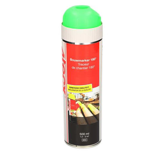 Afbeelding van BOUWMARKEERVERF 4TECX GROEN FLUOR 500ML