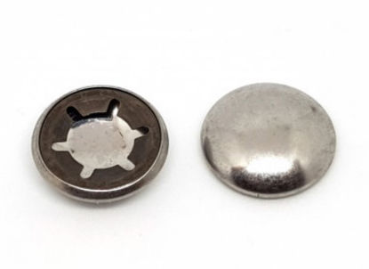 Afbeelding van BORGKAP STARLOCK RVS 20 MM