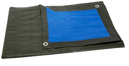 Afbeelding van DEKKLEED BLAUW/GROEN 8X10M 150GR/M2