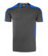 Afbeelding van T-SHIRT HAVEP 10072 GRIJS/BLAUW MT M