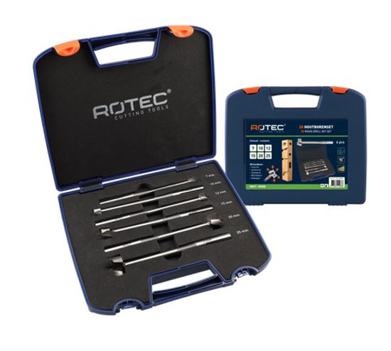 Afbeelding van 3-D HOUTBORENSET ROTEC 6-DLG