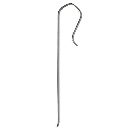 Afbeelding van WANDFOLIEKLEM RVS 70 CM 10ST