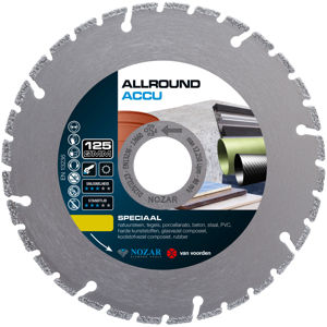 Afbeelding voor categorie Diamantzaagblad tbv haakse slijper