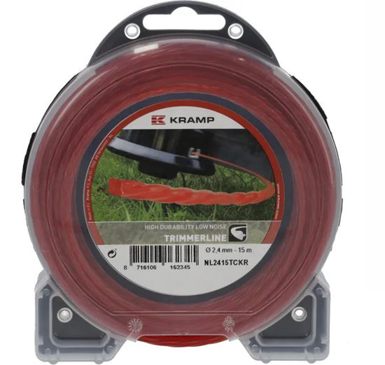 Afbeelding van NYLONDRAAD  ROOD GEDRAAID 2.4MMX15MT