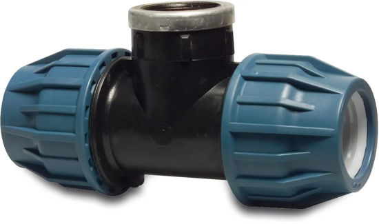 Afbeelding van KOPPELING T-STUK BINNENDR.32X3/4"X32 MM